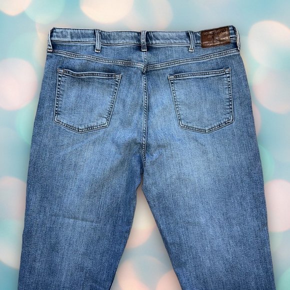 Lands’ End Men’s Comfort-First Square Rigger Jeans Size 40 - Picture 4 of 7